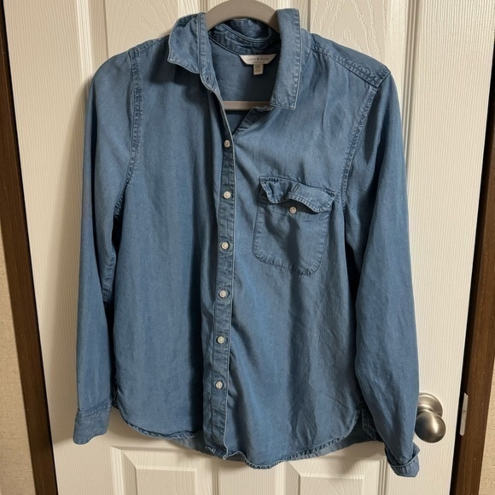 Lucky Brand jean jacket sz M